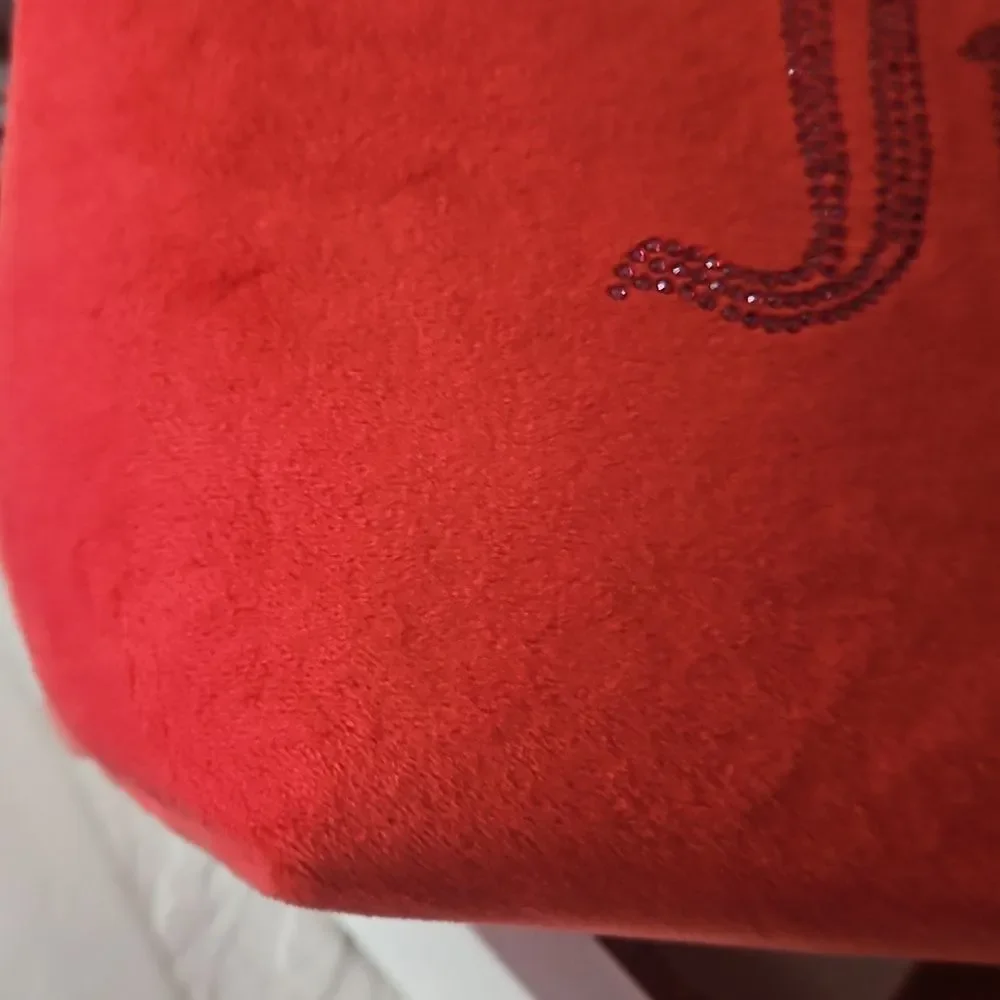 Juicy Couture Red Cosmetic Bag